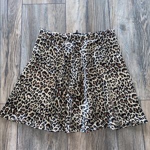 Princess Polly cheetah mini skirt